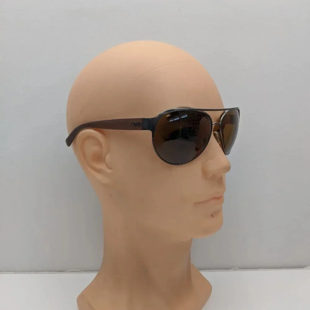 Armani Exchange AX2015S 6079/83 Polarized Aviator Sunglasses 62/14-125 / JLE838